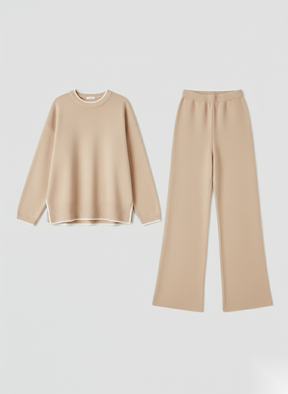 Luksus Two-Piece Lounge Sæt – Comfort Chic