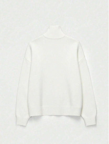 Vinter Luxe Rullekrave – Cozy Chic i Cremehvid